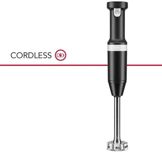KitchenAid® Black Matte Cordless Hand Blender-1