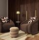 TOV Furniture Bonney Brown 20" Square Throw Pillow-1