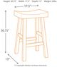 Signature Design by Ashley® Glosco Medium Brown Bar Stool-3