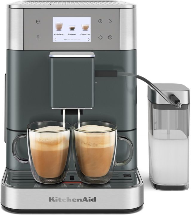 KitchenAid® KF7 Juniper Fully Automatic Espresso Machine-1