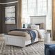 Liberty Furniture Allyson Park Charcoal/Wirebrushed White Youth Twin Panel Bed-1