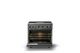 Viking® 7 Series 36" Damascus Gray Pro Style Dual Fuel Range with 12" Reversible Griddle-1