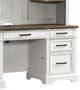 Intercon Drake 2-Piece French Oak/Rustic Gray Credenza Hutch-2
