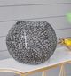 A & B Home Silver Round Ball Vase-4