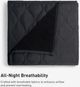BEDGEAR® Sherpa Performance® Charcoal Moisture-Wicking One Size Throw Blanket-4