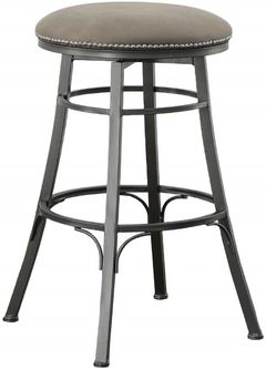 Steve Silver Co. Bali Gray Swivel Bar Stool
