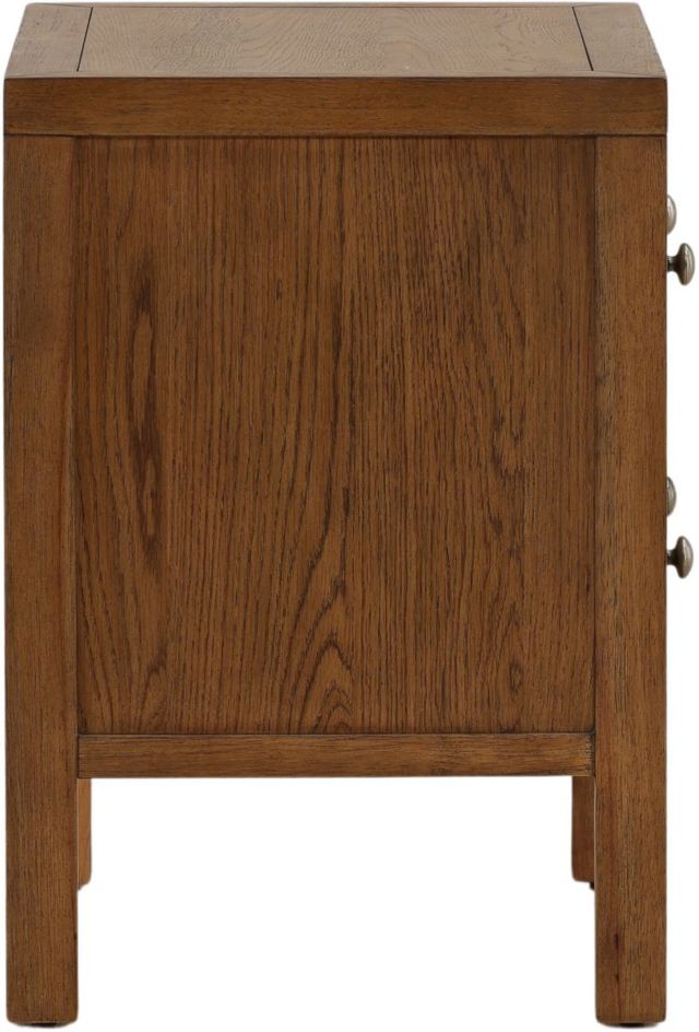 Dovetail Furniture Torrance Dark Brown Nightstand-3