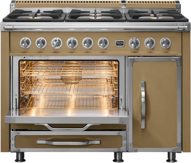 Viking® Tuscany 48" Golden Hour Pro Style Dual Fuel Range-2