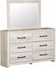 Signature Design by Ashley® Cambeck 2-Piece Whitewash Full Panel Bed Set-2