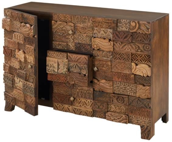 Jaipur Furniture Omisha Dark Blended Sideboard-2