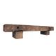 A & B Home Brown Sleeper Bench-0