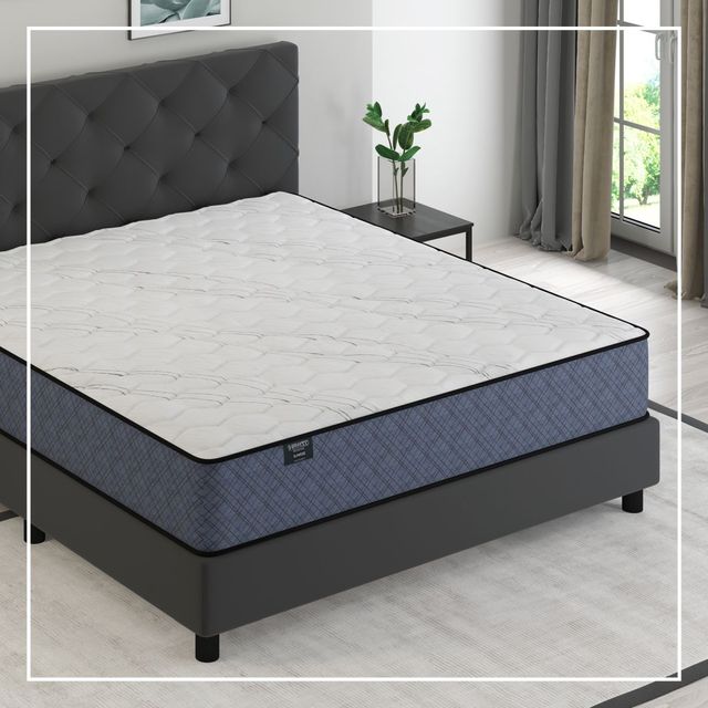 Sherwood® Bedding National Vista II Wrapped Coil 13.5" Medium Euro Top Queen Mattress-3