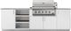 Urban Bonfire® Dawn 36 111" Chantilly Outdoor Kitchen-0
