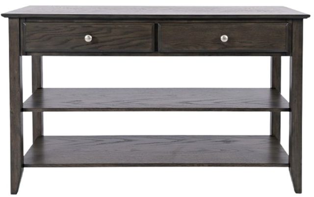 Jofran Inc. Carlton Brown Sofa Console Table-1