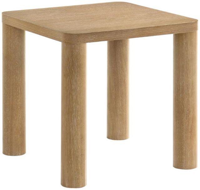 Coaster® Castlewood 2-Piece Washed Oak Table Set-3