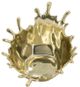 A & B Home Gold Decorative Bowl-5