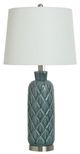 StyleCraft Blue Gray Table Lamp-0