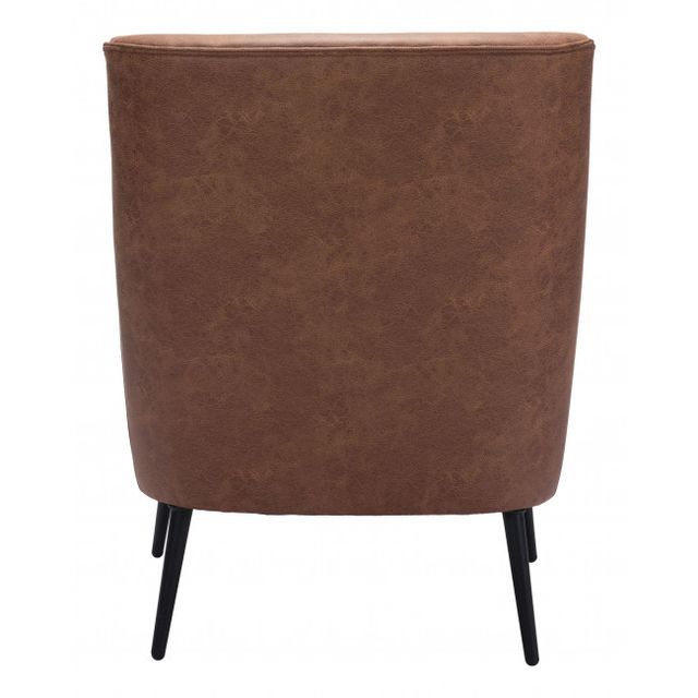 Zuo® Modern Ontario Vintage Brown Accent Chair-3