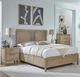 Whittier Wood® Furniture Bailey Almond Nightstand-1