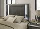 Furniture of America® Leyland 4-Piece Dark Gray Queen Bedroom Set-2