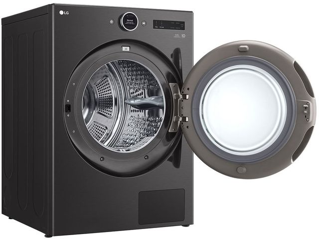 LG 7.8 Cu. Ft. Black Steel Ventless Electric Dryer-3