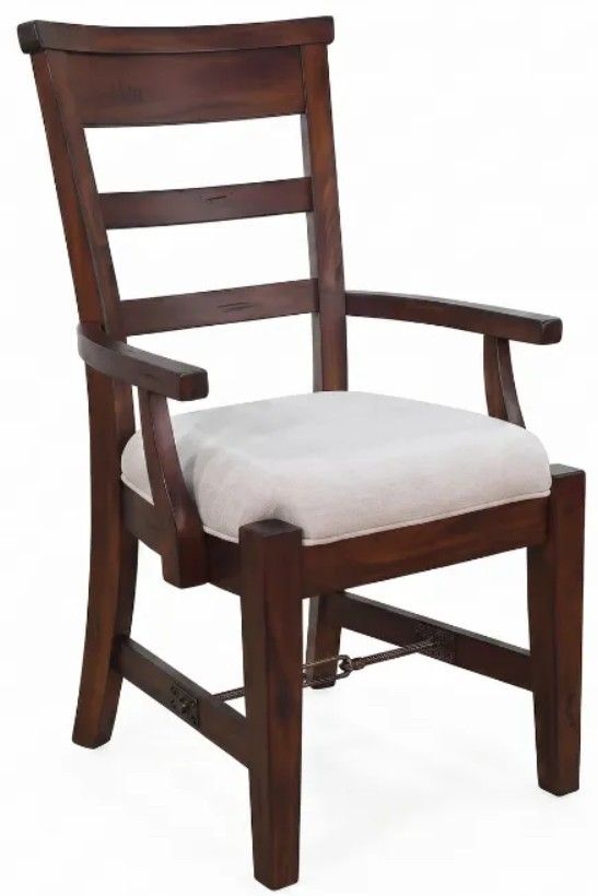 Sunny Designs™ Tuscany Beige/Vintage Mocha Dining Arm Chair-0