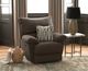 Catnapper Lenny Chocolate Power Lay Flat Recliner-1