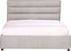 Moe's Home Collection Takio Light Grey Queen Bed-4