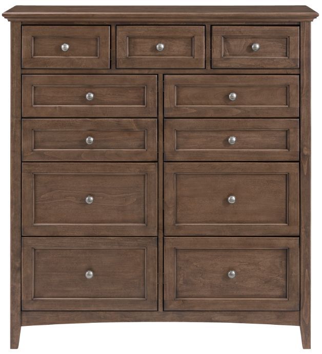 Whittier Wood® Furniture McKenzie Caffe 11-Drawer Chest-2