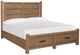 Magnussen Home® Plum Creek Sierra Brown Queen Panel Storage Bed-0