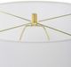 Uttermost® Emerie White Textured White Table Lamp-4