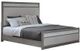 Najarian Furniture Oceanside Gray Oak Panel Bed-0