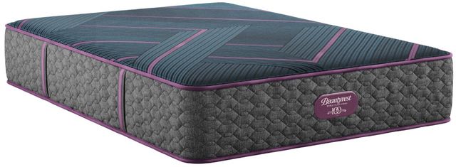 Beautyrest® World Class Hybrid™ Level Three 13" Plush Smooth Top Twin Mattress-0