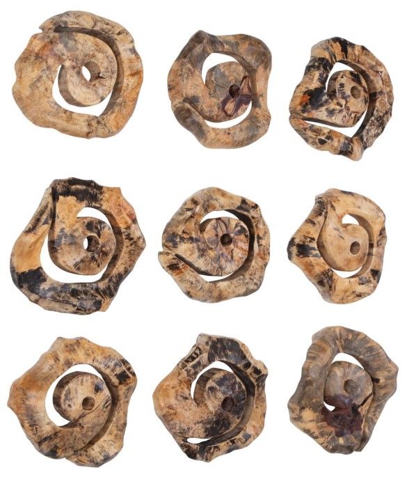 Uttermost® Corkscrew 9-Piece Natural Wall Decor Set-2