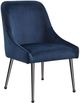 Coaster® Mayette Blue/Black Side Chair-0