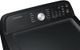 Samsung Brushed Black Top Load Washer & Gas Dryer Laundry Pair-4