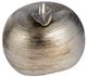 A & B Home Nolwenn Silver Large Apple Decorative Objects-1