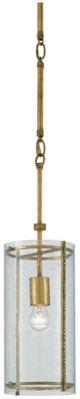 Currey & Company Chase Dark Contemporary Gold Leaf Pendant Lighting-1