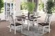 Furniture of America® Rae 2-Piece Espresso/White Dining Side Chair Set-3