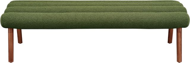 Moe's Home Collection Arlo Dark Green Bench-1