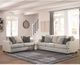Signature Design by Ashley® Velletri Pewter Loveseat-3