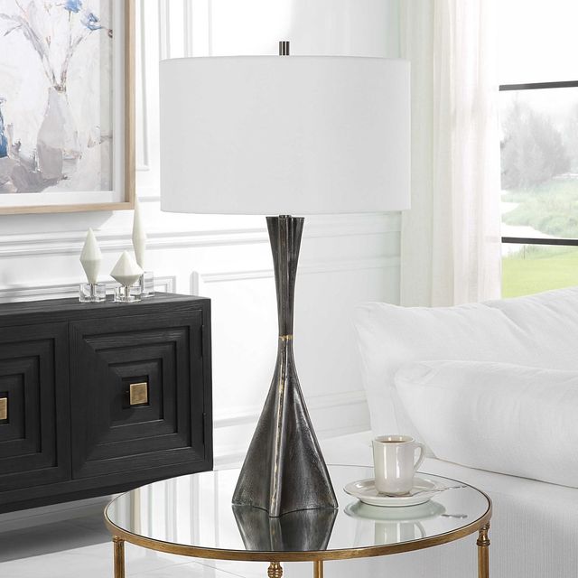 Uttermost® Keiron Gray Table Lamp-2