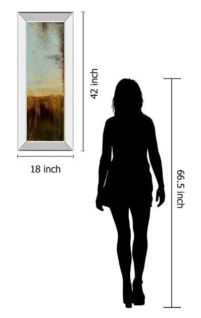Classy Art Flying Without Wings III By Erin Ashley Mirror Framed Wall Art-2