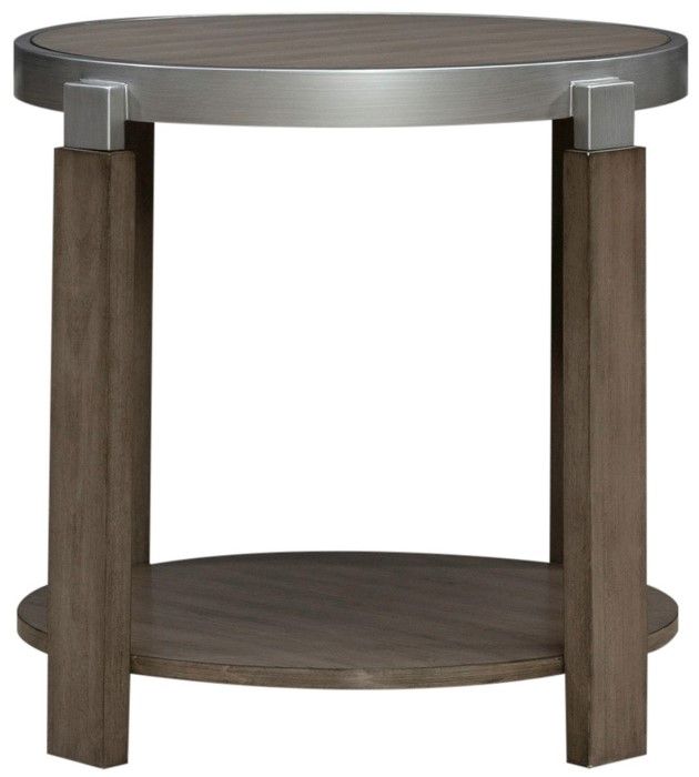 Liberty Furniture Sutton Bleached Sand End Table-2