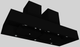 Vent-A-Hood® 66" Black Contemporary Island Range Hood-3