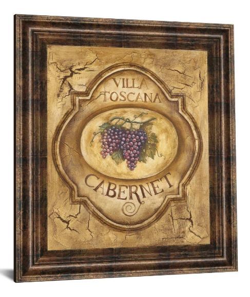 Classy Art Cabernet by Gregory Gorham Wall Art-1