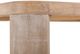 International Furniture Direct Balam Stained White Dining Table-5