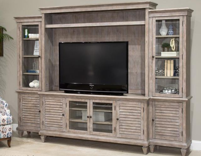 Magnussen Home® Calistoga Dovetail Gray Small Console-1