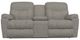 La-Z-Boy® Morrison Charcoal Power Reclining Loveseat with Console and Headrest-1
