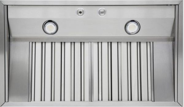 Viking® 5 Series 36" Golden Hour Interior Power Wall Hood with Ventilator-2